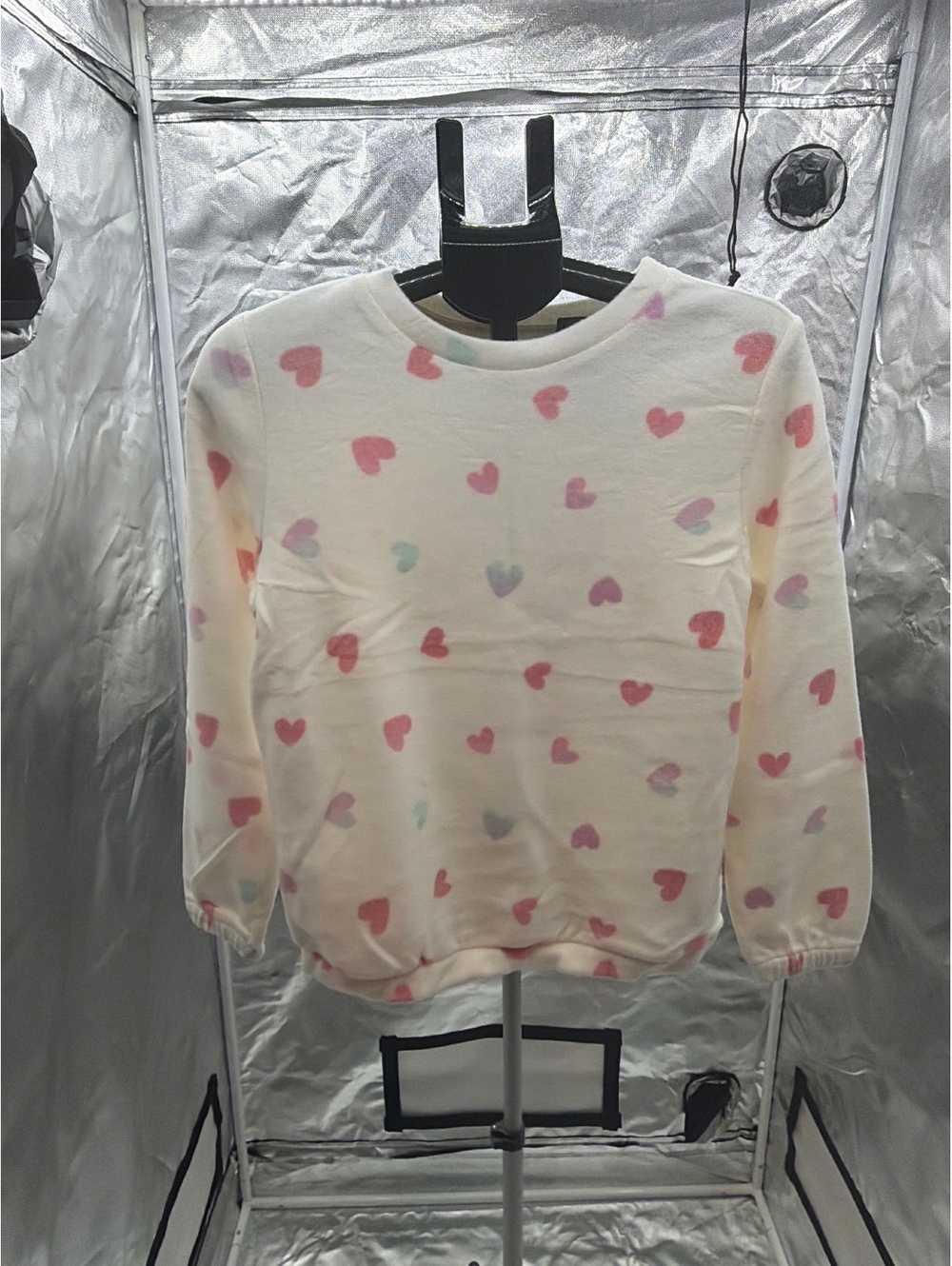 Target Girls XL (14/16) Multi Hearts Printed Sweatshirt